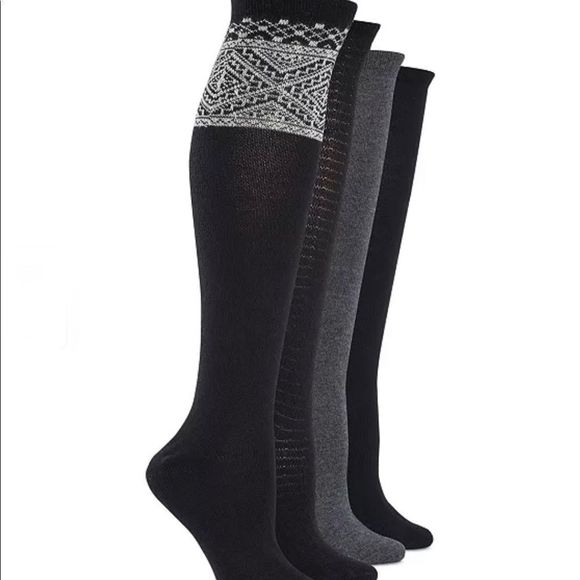 Hue 4pk Knee High Socks ✌🏼 2 for $16 /or/ 1 for $10 NWT!